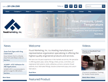 Tablet Screenshot of foustmarketing.com